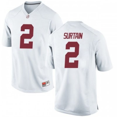 Youth Alabama Crimson Tide #2 Patrick Surtain II White Game NCAA College Football Jersey 2403CVRL8